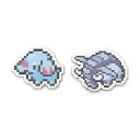 【メール便/送料無料】 Pokemon Center(ポケモンセンター) / ゴマゾウ&ドンファン ポケモンピクセルピンバッジ 2個セット夏休みセール【メール便...