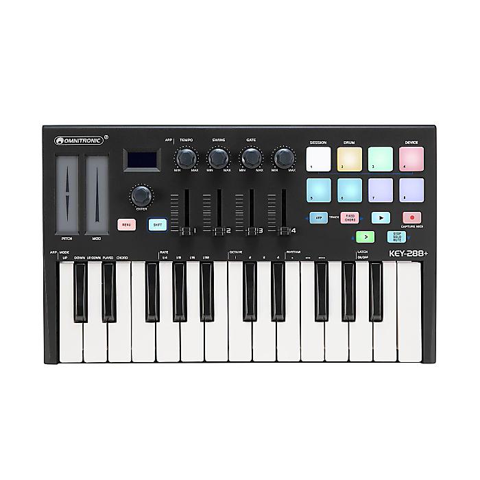 Omnitronic(オムニトロニック) / KEY-288+ - USB MIDIキーボードコントローラー - 【正規輸入品】新生活応援