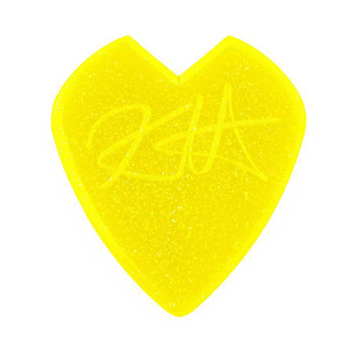 Jim Dunlop(ジムダンロップ) / KIRK HAMMETT JAZZ III PICK YELLOW GLITTER ［47RKH3NYS］ - カーク・ハメット シグネチャーピック 1枚 - 【2024年4月発売】新生活応援