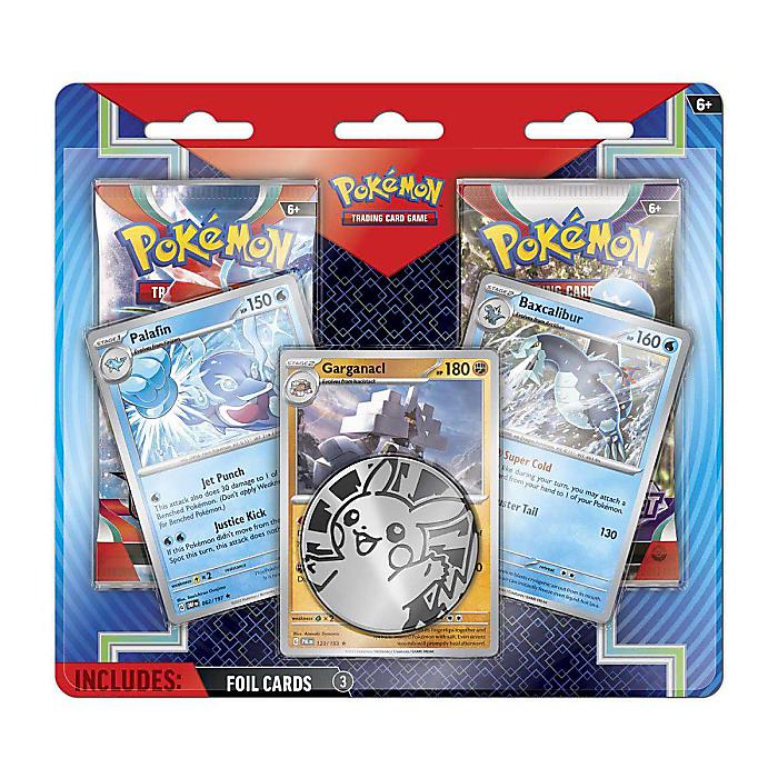 Pokemon Center(ポケモンセンター) / ポケモン TCG ポケモンカード イルカマン&セグレイブ&キョジオーンのカード ブースターパック2個とコイン付き新生活応援