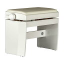 Dexibell(デキシーベル) / DX BENCH White Polished - VIVOホームピアノ用ベンチ -新生活応援