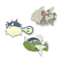 【メール便/送料無料】 Pokemon Center(ポケモンセンター) / ハリーセン&ジーランス&バスラオ ポケモンピンバッジ (3個セット)母の日 セール...