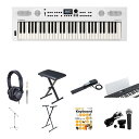 10大特典付 【専用譜面台付き弾き語りセットWH(ホワイト)】Roland(ローランド) / GOKEYS5-WH_RH-5_KB-66Op11_set新生活応...