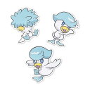 【メール便/送料無料】 Pokemon Center(ポケモンセンター) / クワッス ステッカー (3枚パック)バレンタイン セール【メール便/送料無料】(3)