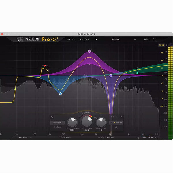 FabFilter(ファブフィルター ) / Pro-Q3 アップグレード版 - ソフトウェアシンセサイザー -母の日 セール