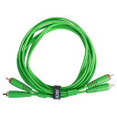 【メール便/送料無料】 UDG ( ユーディージー ) / U97001GR Ultimate オーディオケーブル RCA - RCA Green 1.5m夏休...