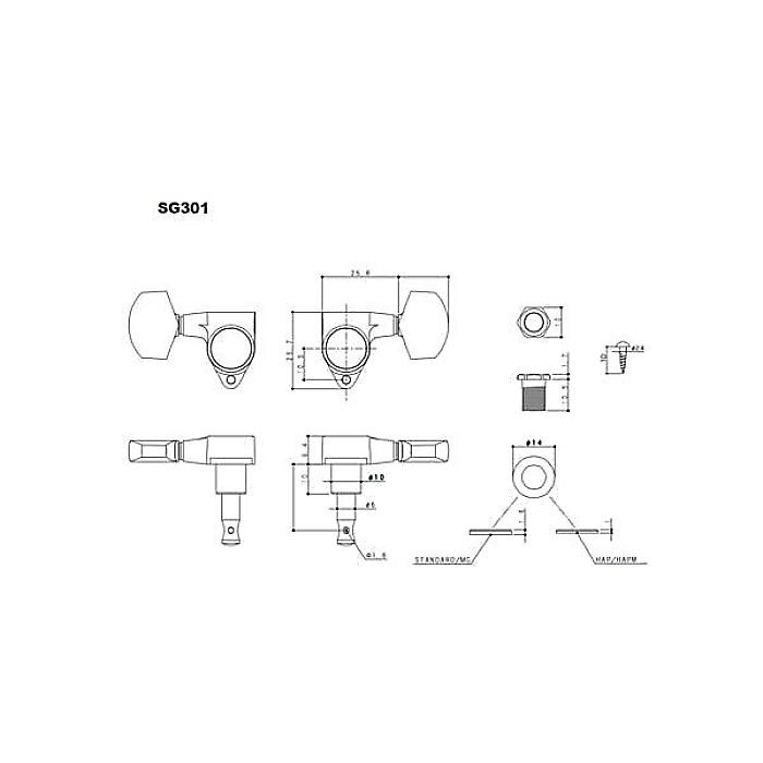 GOTOH ( ゴトー ) / SG301-05-L3R3-Gold夏休スペシャル