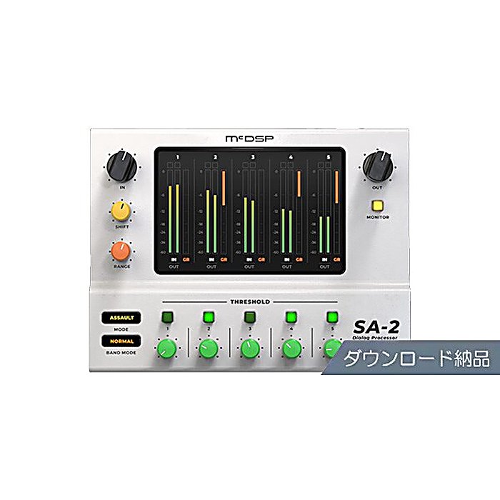 McDSP / SA-2 Dialog Processor HD v7の事ならフレンズにご相談ください。 McDSP / SA-2 Dialog Processor HD v7の特長！McDSP SA-2 Dialog Processor HD McDSP / SA-2 Dialog Processor HD v7のココが凄い！音声・ナレーションの課題に対応するために設計されたアクティブイコライザー。5つの周波数帯域を戦略的に配置し、ダイアログ素材の問題解決を目指します。 McDSP / SA-2 Dialog Processor HD v7のメーカー説明 McDSP SA-2 Dialog Processor HD v7マックディーエスピー エスエー ツー ダイアログ プロセッサー エイチディー ブイセブン音声やナレーション素材の処理に特化した5バンド構成のアクティブEQです。ダイアログ処理に必要な周波数帯域を選定し、問題のある音声を効率よく補正できるよう設計されています。ダウンロード納品となります。●主な特徴・5バンドのアクティブイコライザー構成・ダイアログ処理に必要な周波数帯域を戦略的に配置【McDSP】プロフェッショナルなオーディオプロダクションのためのプラグインエフェクトを開発するメーカーです。 McDSP / SA-2 Dialog Processor HD v7の仕様 種類：プラグイン (EQ)フォーマット：ダウンロード納品McDSP / SA-2 Dialog Processor HD v7の事ならフレンズにご相談ください。 McDSP / SA-2 Dialog Processor HD v7の特長！McDSP SA-2 Dialog Processor HD McDSP / SA-2 Dialog Processor HD v7のココが凄い！音声・ナレーションの課題に対応するために設計されたアクティブイコライザー。5つの周波数帯域を戦略的に配置し、ダイアログ素材の問題解決を目指します。 McDSP / SA-2 Dialog Processor HD v7のメーカー説明 McDSP SA-2 Dialog Processor HD v7マックディーエスピー エスエー ツー ダイアログ プロセッサー エイチディー ブイセブン音声やナレーション素材の処理に特化した5バンド構成のアクティブEQです。ダイアログ処理に必要な周波数帯域を選定し、問題のある音声を効率よく補正できるよう設計されています。ダウンロード納品となります。●主な特徴・5バンドのアクティブイコライザー構成・ダイアログ処理に必要な周波数帯域を戦略的に配置【McDSP】プロフェッショナルなオーディオプロダクションのためのプラグインエフェクトを開発するメーカーです。 McDSP / SA-2 Dialog Processor HD v7の仕様 種類：プラグイン (EQ)フォーマット：ダウンロード納品
