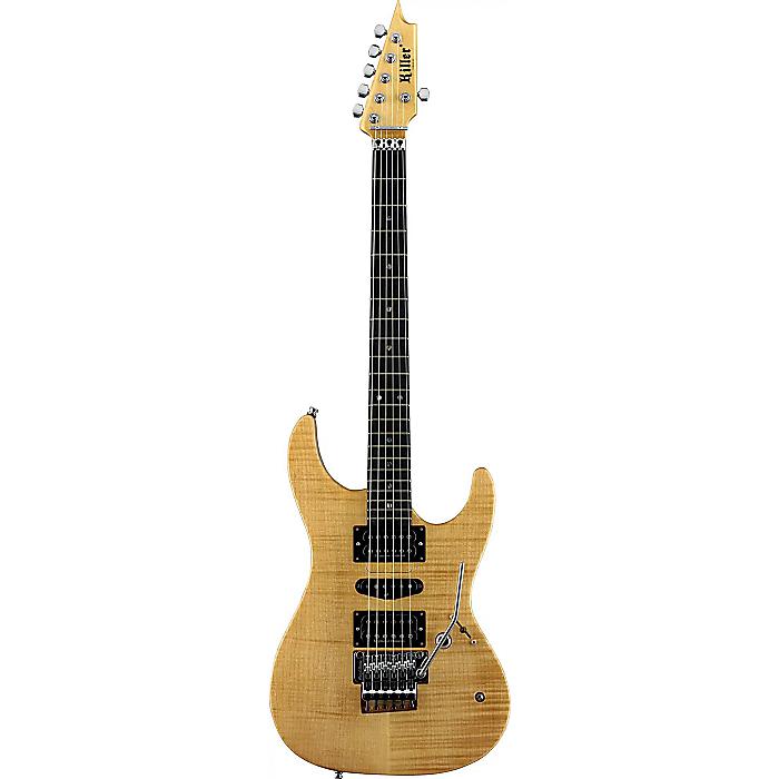Killer(キラー) / KG-Scary Flame Top L…の事ならフレンズにご相談ください。Killer(キラー) / KG-Scary Flame Top L…セット商品一覧Vintage NaturalDarkSunset Purple【限定価格】Vintage Natural【限定価格】Dark【限定価格】Sunset Purple Killer(キラー) / KG-Scary Flame Top L…の特長！KG-Scary 2026年度バージョン Killer(キラー) / KG-Scary Flame Top L…のココが凄い！特徴Killerならではの攻撃的なボディシェイプに、美しいフレイムメイプルトップを組み合わせた2026年限定モデル。Seymour Duncan製HSHピックアップとFloyd Rose Originalを搭載し、力強いリードサウンドから繊細なクリーントーンまで幅広く対応します。存在感のあるルックスと実戦的な演奏性能を兼ね備えた、ハードロック／ヘヴィメタル系ギタリストにおすすめの一本です。仕様【主な仕様】■BodyFlame maple top ・Alder back■NeckHard maple ・Thin U shape ・Deep insert joint ・Wheel truss rod■FingerboardEbony ・22 frets（JESCAR #55090）■Scale length648mm■PickupNeck: Seymour Duncan SH-1n 59 modelMiddle: Seymour Duncan SSL-1 vintage staggeredBridge: Seymour Duncan TB-59 59 model■ControlsMaster volume ・5-way pickup select switch ・Preset switch■String tunerGotoh SG360-07-MGT■String lock nutFloyd Rose R2（上止め）■BridgeFloyd Rose Original■Strap pinESP STRAP LOCK ESL-01■PaintPolyester■Neck colorThin amber（木地着色）■Head logoBlack■Body colorVintage Natural（JAN：4519110008869）Dark（JAN：4519110008852）Sunset Purple（JAN：4519110008845）■付属品Killer ロゴ入りソフトケース（GB-18KIG）■オプション左用モデルは ￥22,000（税抜 ￥20,000）増しカラーオーダー対応です（シースルー／サンバースト系のみ） 全て新品。ケーブル・消耗品以外メーカー1年保証書付のでご安心してお買いもの頂けます。Killer(キラー) / KG-Scary Flame Top L…の事ならフレンズにご相談ください。Killer(キラー) / KG-Scary Flame Top L…セット商品一覧Vintage NaturalDarkSunset Purple【限定価格】Vintage Natural【限定価格】Dark【限定価格】Sunset Purple Killer(キラー) / KG-Scary Flame Top L…の特長！KG-Scary 2026年度バージョン Killer(キラー) / KG-Scary Flame Top L…のココが凄い！特徴Killerならではの攻撃的なボディシェイプに、美しいフレイムメイプルトップを組み合わせた2026年限定モデル。Seymour Duncan製HSHピックアップとFloyd Rose Originalを搭載し、力強いリードサウンドから繊細なクリーントーンまで幅広く対応します。存在感のあるルックスと実戦的な演奏性能を兼ね備えた、ハードロック／ヘヴィメタル系ギタリストにおすすめの一本です。仕様【主な仕様】■BodyFlame maple top ・Alder back■NeckHard maple ・Thin U shape ・Deep insert joint ・Wheel truss rod■FingerboardEbony ・22 frets（JESCAR #55090）■Scale length648mm■PickupNeck: Seymour Duncan SH-1n 59 modelMiddle: Seymour Duncan SSL-1 vintage staggeredBridge: Seymour Duncan TB-59 59 model■ControlsMaster volume ・5-way pickup select switch ・Preset switch■String tunerGotoh SG360-07-MGT■String lock nutFloyd Rose R2（上止め）■BridgeFloyd Rose Original■Strap pinESP STRAP LOCK ESL-01■PaintPolyester■Neck colorThin amber（木地着色）■Head logoBlack■Body colorVintage Natural（JAN：4519110008869）Dark（JAN：4519110008852）Sunset Purple（JAN：4519110008845）■付属品Killer ロゴ入りソフトケース（GB-18KIG）■オプション左用モデルは ￥22,000（税抜 ￥20,000）増しカラーオーダー対応です（シースルー／サンバースト系のみ） 全て新品。ケーブル・消耗品以外メーカー1年保証書付のでご安心してお買いもの頂けます。