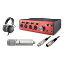 FOCUSRITE ( フォーカスライト ) / Clarett+ 4 Pre USB レコーディングセットハロウィーンセール/ハロウィングッズ