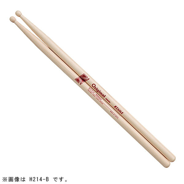 TAMA(タマ) / ヒッコリースティック H2155-Bの事ならフレンズにご相談ください。 TAMA(タマ) / ヒッコリースティック H2155-Bの特長！TAMA(タマ)製 ヒッコリードラムスティック TAMA(タマ) / ヒッコリースティック H2155-Bのココが凄い！Original Series - Hickory Stick耐久性、サウンド、バランス共に最も人気の高いヒッコリースティック。 厳選されたアメリカ産の材のみを用い、ウエイトバランスの優れたハイクオリティーモデルです。 TAMA(タマ) ヒッコリースティック / H2155-Bのメーカー説明 材質、グリップ径、チップ形状によって品番体系を作り上げることで、品番を見るだけでスティックの仕様が分かるため、自分に合ったモデルが選び易くなっています。また、仕上げにはツヤ消しの薄いラッカーを施してあり、滑り止めに効果があります。例) H214-B: H=Hickory, 214=φ14mm径, B=ボール■B : ボール最もオーソドックスな円筒形のチップ。打点による音のバラつきが少なく、ビギナーにもお勧めです。■P : ポピュラー細長いティアドロップ形状。ヘッドに対する角度によって微妙に音色をコントロールできます。■T : トゥルー・ラウンド均一なリバウンドと音ツブが得られる球形チップ。ダブルストローク等を多用するスピーディーなプレイに最適です。■N : ナイロン強いアタックを持ったタムサウンドを得られるナイロン製チップ。パワフルなプレイに最適です。 TAMA(タマ) / ヒッコリースティック H2155-Bの仕様 長さ：406mm径：15.5mmTAMA(タマ) / ヒッコリースティック H2155-Bの事ならフレンズにご相談ください。 TAMA(タマ) / ヒッコリースティック H2155-Bの特長！TAMA(タマ)製 ヒッコリードラムスティック TAMA(タマ) / ヒッコリースティック H2155-Bのココが凄い！Original Series - Hickory Stick耐久性、サウンド、バランス共に最も人気の高いヒッコリースティック。 厳選されたアメリカ産の材のみを用い、ウエイトバランスの優れたハイクオリティーモデルです。 TAMA(タマ) ヒッコリースティック / H2155-Bのメーカー説明 材質、グリップ径、チップ形状によって品番体系を作り上げることで、品番を見るだけでスティックの仕様が分かるため、自分に合ったモデルが選び易くなっています。また、仕上げにはツヤ消しの薄いラッカーを施してあり、滑り止めに効果があります。例) H214-B: H=Hickory, 214=φ14mm径, B=ボール■B : ボール最もオーソドックスな円筒形のチップ。打点による音のバラつきが少なく、ビギナーにもお勧めです。■P : ポピュラー細長いティアドロップ形状。ヘッドに対する角度によって微妙に音色をコントロールできます。■T : トゥルー・ラウンド均一なリバウンドと音ツブが得られる球形チップ。ダブルストローク等を多用するスピーディーなプレイに最適です。■N : ナイロン強いアタックを持ったタムサウンドを得られるナイロン製チップ。パワフルなプレイに最適です。 TAMA(タマ) / ヒッコリースティック H2155-Bの仕様 長さ：406mm径：15.5mm