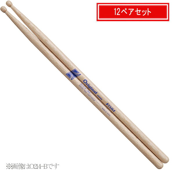 TAMA(タマ) / オークスティック O214-P-12pの事ならフレンズにご相談ください。 TAMA(タマ) / オークスティック O214-P-12pの特長！TAMA(タマ)製　オークスティック TAMA(タマ) / オークスティック O214-P-12pのココが凄い！ヒッコリーと比較して、重量感のあるバランスが特徴のオーク製スティック。パワフルなアタックを求めるドラマーにお勧めです。 TAMA(タマ) オークスティック / O214-P-12pのメーカー説明 材質、グリップ径、チップ形状によって品番体系を作り上げることで、品番を見るだけでスティックの仕様が分かるため、自分に合ったモデルが選び易くなっています。また、仕上げにはツヤ消しの薄いラッカーを施してあり、滑り止めに効果があります。例) H214-B: H=Hickory, 214=φ14mm径, B=ボール■B : ボール最もオーソドックスな円筒形のチップ。打点による音のバラつきが少なく、ビギナーにもお勧めです。■P : ポピュラー細長いティアドロップ形状。ヘッドに対する角度によって微妙に音色をコントロールできます。■T : トゥルー・ラウンド均一なリバウンドと音ツブが得られる球形チップ。ダブルストローク等を多用するスピーディーなプレイに最適です。■N : ナイロン強いアタックを持ったタムサウンドを得られるナイロン製チップ。パワフルなプレイに最適です。 TAMA(タマ) / オークスティック O214-P-12pの仕様 長さ：406mm径：14mmTAMA(タマ) / オークスティック O214-P-12pの事ならフレンズにご相談ください。 TAMA(タマ) / オークスティック O214-P-12pの特長！TAMA(タマ)製　オークスティック TAMA(タマ) / オークスティック O214-P-12pのココが凄い！ヒッコリーと比較して、重量感のあるバランスが特徴のオーク製スティック。パワフルなアタックを求めるドラマーにお勧めです。 TAMA(タマ) オークスティック / O214-P-12pのメーカー説明 材質、グリップ径、チップ形状によって品番体系を作り上げることで、品番を見るだけでスティックの仕様が分かるため、自分に合ったモデルが選び易くなっています。また、仕上げにはツヤ消しの薄いラッカーを施してあり、滑り止めに効果があります。例) H214-B: H=Hickory, 214=φ14mm径, B=ボール■B : ボール最もオーソドックスな円筒形のチップ。打点による音のバラつきが少なく、ビギナーにもお勧めです。■P : ポピュラー細長いティアドロップ形状。ヘッドに対する角度によって微妙に音色をコントロールできます。■T : トゥルー・ラウンド均一なリバウンドと音ツブが得られる球形チップ。ダブルストローク等を多用するスピーディーなプレイに最適です。■N : ナイロン強いアタックを持ったタムサウンドを得られるナイロン製チップ。パワフルなプレイに最適です。 TAMA(タマ) / オークスティック O214-P-12pの仕様 長さ：406mm径：14mm