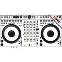 【ホワイト/ブラック】12inch SKINZ / AlphaTheta DDJ-GRV6 Skinz - Colors
