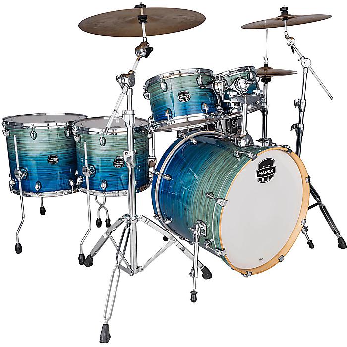 Mapex AARMORY SERIES STUDIOEASE FAST SHELL PACK — набор барабанных корпусов (Blue Lagoon Fade) 2026 [LTAR628SFUVLK]