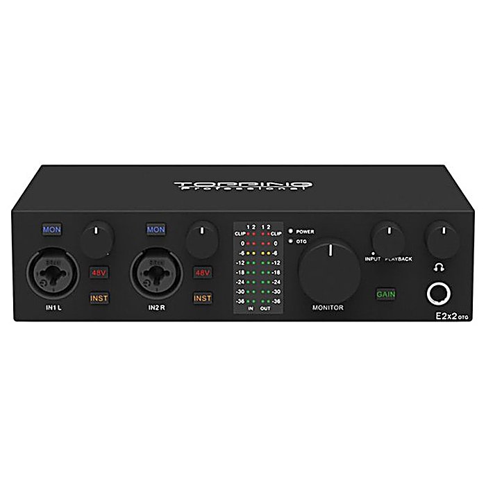 TOPPING PRO ( トッピングプロ )(トッピングプロ) / E2x2OTG Black オーディオインターフェイスの事ならフレンズにご相談ください。TOPPING PRO ( トッピングプロ )(トッピングプロ) / E2x2OTG Black オーディオインターフェイスセット商品一覧 TOPPING PRO ( トッピングプロ )(トッピングプロ) / E2x2OTG Black オーディオインターフェイスの特長！TOPPING PRO E2x2OTG Black オーディ TOPPING PRO ( トッピングプロ )(トッピングプロ) / E2x2OTG Black オーディオインターフェイスのココが凄い！複数のUSB端子を備えた2in/2outのコンパクトなオーディオインターフェイス。スマートフォンやタブレットとの直接接続に対応し、高音質でのモバイル録音・再生を実現します。 TOPPING PRO ( トッピングプロ )(トッピングプロ) / E2x2OTG Black オーディオインターフェイスのメーカー説明 TOPPING PRO E2x2OTG Black オーディオインターフェイスとっぴんぐぷろ いーつーばいつーおーてぃーじー複数のUSB端子を備えた、2入力2出力のコンパクトなオーディオインターフェイスです。OTG対応のUSBケーブルを用いることで、スマートフォンやタブレットと直接接続でき、高品位な音声伝送が可能です。●主な特徴・USB端子を3つ搭載・2入力2出力の構成・OTG対応ケーブルでモバイルデバイスに接続可能・ロスレス音質伝送に対応・ブラックのシンプルなデザイン【TOPPING PRO】高品位なオーディオ機器の企画・製造・販売を手がけるメーカーです。 TOPPING PRO ( トッピングプロ )(トッピングプロ) / E2x2OTG Black オーディオインターフェイスの仕様 種類：USB接続オーディオインターフェイスチャンネル数：2入力2出力USB端子数：3個対応接続：USB、USB OTGカラー：ブラックTOPPING PRO ( トッピングプロ )(トッピングプロ) / E2x2OTG Black オーディオインターフェイスの事ならフレンズにご相談ください。 TOPPING PRO ( トッピングプロ )(トッピングプロ) / E2x2OTG Black オーディオインターフェイスの特長！TOPPING PRO E2x2OTG Black オーディ TOPPING PRO ( トッピングプロ )(トッピングプロ) / E2x2OTG Black オーディオインターフェイスのココが凄い！複数のUSB端子を備えた2in/2outのコンパクトなオーディオインターフェイス。スマートフォンやタブレットとの直接接続に対応し、高音質でのモバイル録音・再生を実現します。 TOPPING PRO ( トッピングプロ )(トッピングプロ) / E2x2OTG Black オーディオインターフェイスのメーカー説明 TOPPING PRO E2x2OTG Black オーディオインターフェイスとっぴんぐぷろ いーつーばいつーおーてぃーじー複数のUSB端子を備えた、2入力2出力のコンパクトなオーディオインターフェイスです。OTG対応のUSBケーブルを用いることで、スマートフォンやタブレットと直接接続でき、高品位な音声伝送が可能です。●主な特徴・USB端子を3つ搭載・2入力2出力の構成・OTG対応ケーブルでモバイルデバイスに接続可能・ロスレス音質伝送に対応・ブラックのシンプルなデザイン【TOPPING PRO】高品位なオーディオ機器の企画・製造・販売を手がけるメーカーです。 TOPPING PRO ( トッピングプロ )(トッピングプロ) / E2x2OTG Black オーディオインターフェイスの仕様 種類：USB接続オーディオインターフェイスチャンネル数：2入力2出力USB端子数：3個対応接続：USB、USB OTGカラー：ブラック