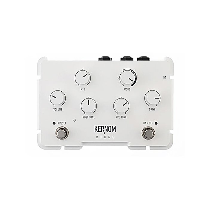 KERNOM / RIDGE RIDGE オーバードライブの事ならフレンズにご相談ください。KERNOM / RIDGE RIDGE オーバードライブセット商品一覧 KERNOM / RIDGE RIDGE オーバードライブの特長！KERNOM RIDGE オーバードライブ/ブースター KERNOM / RIDGE RIDGE オーバードライブのココが凄い！クリーンなブースト領域からハイゲインディストーション領域まで、幅広い歪み表現に対応するマルチオーバードライブペダル。1台で多彩なトーンメイキングが可能な設計です。 KERNOM / RIDGE RIDGE オーバードライブのメーカー説明 KERNOM RIDGEカーナム リッジクリーンブーストからハイゲインディストーションまで、様々なドライブサウンドを1台でカバーするマルチオーバードライブペダルです。複数のペダルを揃える必要がなく、コンパクトなセットアップを実現します。●主な特徴・クリーンブーストから高ゲインディストーションまで対応・複数のドライブサウンドを1台で実現【KERNOM】楽器用エフェクトペダルの開発・製造を手がけるメーカーです。 KERNOM / RIDGE RIDGE オーバードライブの仕様 分類：ギターエフェクタータイプ：オーバードライブ/ブースターKERNOM / RIDGE RIDGE オーバードライブの事ならフレンズにご相談ください。 KERNOM / RIDGE RIDGE オーバードライブの特長！KERNOM RIDGE オーバードライブ/ブースター KERNOM / RIDGE RIDGE オーバードライブのココが凄い！クリーンなブースト領域からハイゲインディストーション領域まで、幅広い歪み表現に対応するマルチオーバードライブペダル。1台で多彩なトーンメイキングが可能な設計です。 KERNOM / RIDGE RIDGE オーバードライブのメーカー説明 KERNOM RIDGEカーナム リッジクリーンブーストからハイゲインディストーションまで、様々なドライブサウンドを1台でカバーするマルチオーバードライブペダルです。複数のペダルを揃える必要がなく、コンパクトなセットアップを実現します。●主な特徴・クリーンブーストから高ゲインディストーションまで対応・複数のドライブサウンドを1台で実現【KERNOM】楽器用エフェクトペダルの開発・製造を手がけるメーカーです。 KERNOM / RIDGE RIDGE オーバードライブの仕様 分類：ギターエフェクタータイプ：オーバードライブ/ブースター