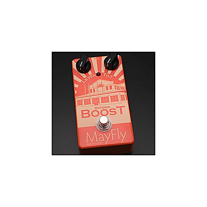 MayFly ( メイフライ )(メイフライ) / Bytown Boost (boost + EQ)の事ならフレンズにご相談ください。 MayFly ( メイフライ )(メイフライ) / Bytown Boost (boost + EQ)の特長！MayFly Bytown Boost (boost + E MayFly ( メイフライ )(メイフライ) / Bytown Boost (boost + EQ)のココが凄い！20dBのクリーンゲインとアクティブEQを搭載したブーストペダル。18V昇圧回路で高いヘッドルームを確保し、アンプをダイナミックにドライブします。ダークからトレブルまで幅広いトーン調整に対応。 MayFly ( メイフライ )(メイフライ) / Bytown Boost (boost + EQ)のメーカー説明 MayFly Bytown Boost (boost + EQ)メイフライ バイタウンブーストクリーンゲインにアクティブEQを組み合わせたブーストペダルです。内蔵の18V昇圧回路により高いヘッドルームを確保。ダークブーストからトレブルブーストまで、幅広いトーン調整でアンプをダイナミックにドライブできます。●主な特徴・20dBのクリーンゲイン・アクティブEQ搭載・18V昇圧回路内蔵・ダークからトレブルまでトーン調整可能【MayFly】革新的で実用的なギターペダルを製造するメーカーです。 MayFly ( メイフライ )(メイフライ) / Bytown Boost (boost + EQ)の仕様 種類：ブースターゲイン：20dB内部電圧：18V昇圧回路搭載MayFly ( メイフライ )(メイフライ) / Bytown Boost (boost + EQ)の事ならフレンズにご相談ください。 MayFly ( メイフライ )(メイフライ) / Bytown Boost (boost + EQ)の特長！MayFly Bytown Boost (boost + E MayFly ( メイフライ )(メイフライ) / Bytown Boost (boost + EQ)のココが凄い！20dBのクリーンゲインとアクティブEQを搭載したブーストペダル。18V昇圧回路で高いヘッドルームを確保し、アンプをダイナミックにドライブします。ダークからトレブルまで幅広いトーン調整に対応。 MayFly ( メイフライ )(メイフライ) / Bytown Boost (boost + EQ)のメーカー説明 MayFly Bytown Boost (boost + EQ)メイフライ バイタウンブーストクリーンゲインにアクティブEQを組み合わせたブーストペダルです。内蔵の18V昇圧回路により高いヘッドルームを確保。ダークブーストからトレブルブーストまで、幅広いトーン調整でアンプをダイナミックにドライブできます。●主な特徴・20dBのクリーンゲイン・アクティブEQ搭載・18V昇圧回路内蔵・ダークからトレブルまでトーン調整可能【MayFly】革新的で実用的なギターペダルを製造するメーカーです。 MayFly ( メイフライ )(メイフライ) / Bytown Boost (boost + EQ)の仕様 種類：ブースターゲイン：20dB内部電圧：18V昇圧回路搭載
