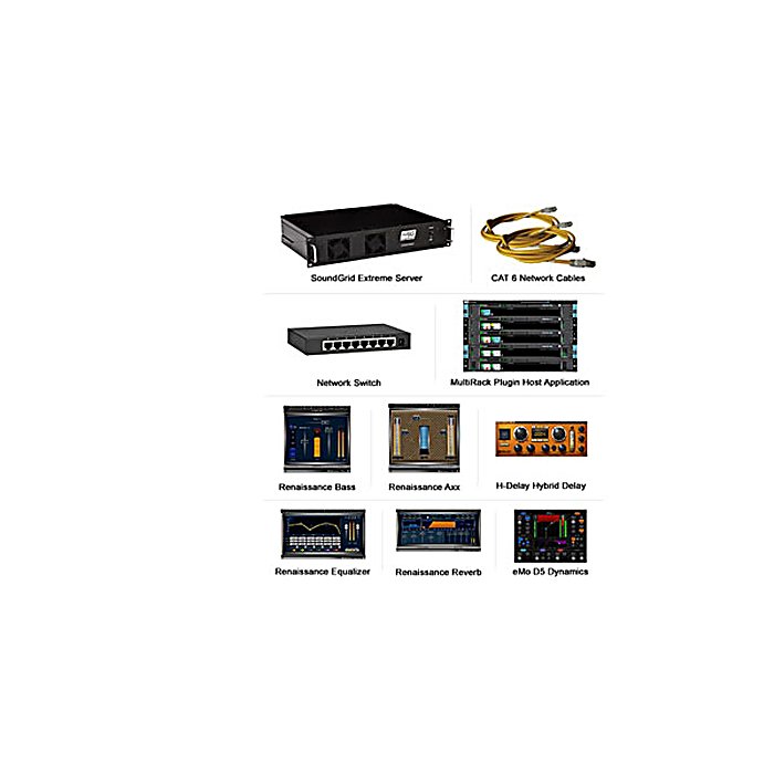 WAVES(ウエーヴス) / Super Rack Extreme Server Comboの事ならフレンズにご相談ください。 WAVES(ウエーヴス) / Super Rack Extreme Server Comboの特長！WAVES Super Rack Extreme Server Combo ハイエンドコンバーター WAVES(ウエーヴス) / Super Rack Extreme Server Comboのココが凄い！WAVESのSoundGridサーバーシステム。ライブミックス、レコーディング、ヴァーチャル・サウンドチェックの用途でSoundGridプラグインを処理できます。Extreme Serverをはじめ、ネットワークスイッチ、ケーブル、マルチラック対応ソフトウェアと複数プラグインが付属する統合ソリューションです。 WAVES(ウエーヴス) / Super Rack Extreme Server Comboのメーカー説明 WAVES Super Rack Extreme Server Comboウェーブス スーパーラック エクストリーム サーバー コンボSoundGridテクノロジーに対応したサーバーコンボです。ライブステージでのミックス処理、レコーディング作業、ヴァーチャル・サウンドチェックなど、様々なシーンでSoundGridプラグインを活用できます。●主な特徴・SoundGrid Extreme Serverを搭載・NETGEAR 8ポート・ネットワークスイッチ付属・Cat6ネットワークケーブル×3本付属・MultiRack SoundGridソフトウェア収録・6つのプラグインを同梱【WAVES】プロフェッショナルオーディオプロセッシングソリューションの開発・販売を手がけるメーカーです。 WAVES(ウエーヴス) / Super Rack Extreme Server Comboの仕様 ■SoundGridサーバーコンボ付属品：SoundGrid Extreme Server、NETGEAR 8ポート・ネットワークスイッチ、Cat6ネットワークケーブル×3、MultiRack SoundGrid、プラグイン×6WAVES(ウエーヴス) / Super Rack Extreme Server Comboの事ならフレンズにご相談ください。 WAVES(ウエーヴス) / Super Rack Extreme Server Comboの特長！WAVES Super Rack Extreme Server Combo ハイエンドコンバーター WAVES(ウエーヴス) / Super Rack Extreme Server Comboのココが凄い！WAVESのSoundGridサーバーシステム。ライブミックス、レコーディング、ヴァーチャル・サウンドチェックの用途でSoundGridプラグインを処理できます。Extreme Serverをはじめ、ネットワークスイッチ、ケーブル、マルチラック対応ソフトウェアと複数プラグインが付属する統合ソリューションです。 WAVES(ウエーヴス) / Super Rack Extreme Server Comboのメーカー説明 WAVES Super Rack Extreme Server Comboウェーブス スーパーラック エクストリーム サーバー コンボSoundGridテクノロジーに対応したサーバーコンボです。ライブステージでのミックス処理、レコーディング作業、ヴァーチャル・サウンドチェックなど、様々なシーンでSoundGridプラグインを活用できます。●主な特徴・SoundGrid Extreme Serverを搭載・NETGEAR 8ポート・ネットワークスイッチ付属・Cat6ネットワークケーブル×3本付属・MultiRack SoundGridソフトウェア収録・6つのプラグインを同梱【WAVES】プロフェッショナルオーディオプロセッシングソリューションの開発・販売を手がけるメーカーです。 WAVES(ウエーヴス) / Super Rack Extreme Server Comboの仕様 ■SoundGridサーバーコンボ付属品：SoundGrid Extreme Server、NETGEAR 8ポート・ネットワークスイッチ、Cat6ネットワークケーブル×3、MultiRack SoundGrid、プラグイン×6