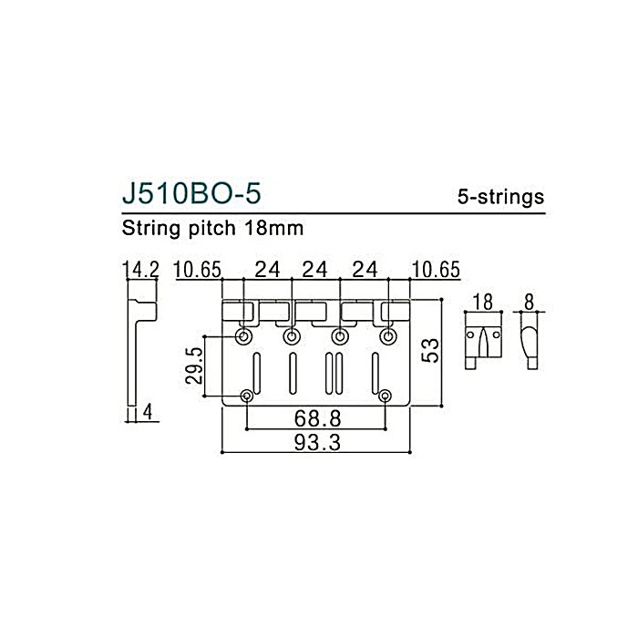 GOTOH / J510BO-5 X-Nickelの事ならフレンズにご相談ください。 GOTOH / J510BO-5 X-Nickelの特長！GOTOH J510BO-5 X-Nickel ベース用ブリ GOTOH / J510BO-5 X-Nickelのココが凄い！5弦ベース用の高品質ブリッジ。精密な造りのGOTOH製で、確かな取付と安定した音響性能を実現します。 GOTOH / J510BO-5 X-Nickelのメーカー説明 GOTOH J510BO-5 X-Nickelゴトー ジェイゴーイチゼロビーオー ファイブ エックスニッケルGOTOHの5弦ベース用ブリッジです。18mmピッチに対応し、6点止めのしっかりした構造で楽器をしっかり支えます。ブラス製のサドルとエクセレントニッケルの仕上げが、耐久性と外観を両立させています。●主な特徴・18mmピッチの5弦ベースに対応・6点止めタイプで安定した取付・ブラスサドル搭載・エクセレントニッケル仕上げ【GOTOH】日本を代表するギター・ベース用パーツメーカー。精密で高品質な製品群で、プロフェッショナルから愛用されています。 GOTOH / J510BO-5 X-Nickelの仕様 種類：ベース用ブリッジ弦数：5弦ピッチ：18mm取付方式：6点止めサドル材：ブラスカラー：エクセレントニッケルGOTOH / J510BO-5 X-Nickelの事ならフレンズにご相談ください。 GOTOH / J510BO-5 X-Nickelの特長！GOTOH J510BO-5 X-Nickel ベース用ブリ GOTOH / J510BO-5 X-Nickelのココが凄い！5弦ベース用の高品質ブリッジ。精密な造りのGOTOH製で、確かな取付と安定した音響性能を実現します。 GOTOH / J510BO-5 X-Nickelのメーカー説明 GOTOH J510BO-5 X-Nickelゴトー ジェイゴーイチゼロビーオー ファイブ エックスニッケルGOTOHの5弦ベース用ブリッジです。18mmピッチに対応し、6点止めのしっかりした構造で楽器をしっかり支えます。ブラス製のサドルとエクセレントニッケルの仕上げが、耐久性と外観を両立させています。●主な特徴・18mmピッチの5弦ベースに対応・6点止めタイプで安定した取付・ブラスサドル搭載・エクセレントニッケル仕上げ【GOTOH】日本を代表するギター・ベース用パーツメーカー。精密で高品質な製品群で、プロフェッショナルから愛用されています。 GOTOH / J510BO-5 X-Nickelの仕様 種類：ベース用ブリッジ弦数：5弦ピッチ：18mm取付方式：6点止めサドル材：ブラスカラー：エクセレントニッケル