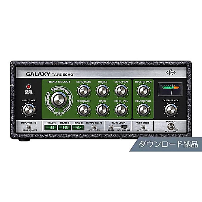 Universal Audio(ユニバーサルオーディオ) / Galaxy Tape Echo ダウンロード納品の事ならフレンズにご相談ください。 Universal Audio(ユニバーサルオーディオ) / Galaxy Tape Echo ダウンロード納品の特長！UNIVERSAL AUDIO Galaxy Tape Ec Universal Audio(ユニバーサルオーディオ) / Galaxy Tape Echo ダウンロード納品のココが凄い！ダブスタイルのディレイとスプリングリバーブを搭載したプラグイン。豊かなサウンド表現が可能で、ダウンロード配信での提供です。 Universal Audio(ユニバーサルオーディオ) / Galaxy Tape Echo ダウンロード納品のメーカー説明 UNIVERSAL AUDIO Galaxy Tape Echo ダウンロード納品ユニバーサルオーディオ ギャラクシー テープエコーループするダブスタイルのディレイとサイケデリックなスプリングリバーブを備えたプラグインです。豊かな音響表現とクリエイティブなエフェクト処理を実現します。●主な特徴・ループするダブスタイルのディレイ機能・サイケデリックなスプリングリバーブ機能【UNIVERSAL AUDIO】プロフェッショナルなオーディオプロダクション向けプラグインおよびハードウェアを開発・提供しています。 Universal Audio(ユニバーサルオーディオ) / Galaxy Tape Echo ダウンロード納品の仕様 種類：DAWプラグイン納品形態：ダウンロードUniversal Audio(ユニバーサルオーディオ) / Galaxy Tape Echo ダウンロード納品の事ならフレンズにご相談ください。 Universal Audio(ユニバーサルオーディオ) / Galaxy Tape Echo ダウンロード納品の特長！UNIVERSAL AUDIO Galaxy Tape Ec Universal Audio(ユニバーサルオーディオ) / Galaxy Tape Echo ダウンロード納品のココが凄い！ダブスタイルのディレイとスプリングリバーブを搭載したプラグイン。豊かなサウンド表現が可能で、ダウンロード配信での提供です。 Universal Audio(ユニバーサルオーディオ) / Galaxy Tape Echo ダウンロード納品のメーカー説明 UNIVERSAL AUDIO Galaxy Tape Echo ダウンロード納品ユニバーサルオーディオ ギャラクシー テープエコーループするダブスタイルのディレイとサイケデリックなスプリングリバーブを備えたプラグインです。豊かな音響表現とクリエイティブなエフェクト処理を実現します。●主な特徴・ループするダブスタイルのディレイ機能・サイケデリックなスプリングリバーブ機能【UNIVERSAL AUDIO】プロフェッショナルなオーディオプロダクション向けプラグインおよびハードウェアを開発・提供しています。 Universal Audio(ユニバーサルオーディオ) / Galaxy Tape Echo ダウンロード納品の仕様 種類：DAWプラグイン納品形態：ダウンロード