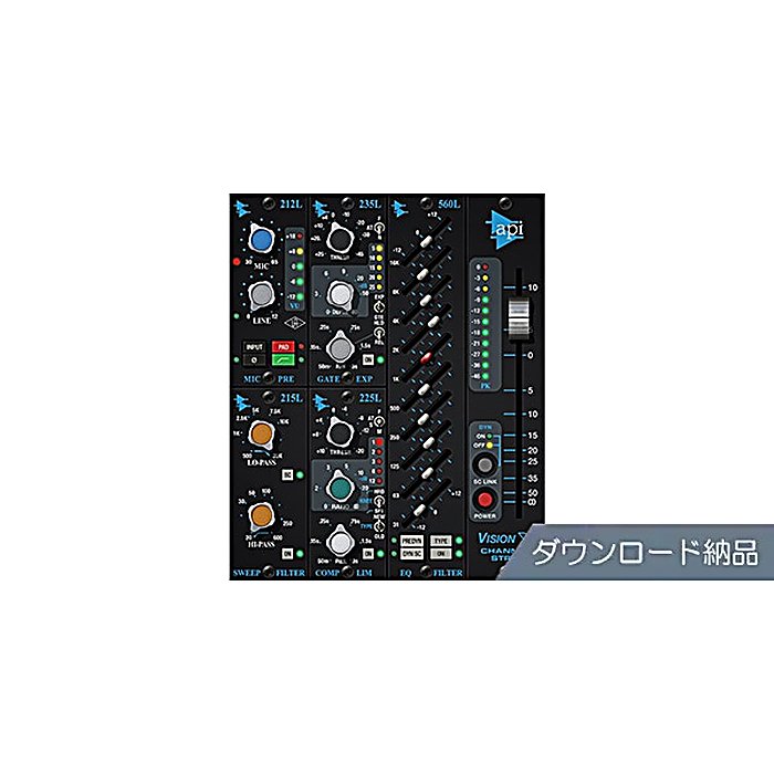 Universal Audio(ユニバーサルオーディオ) / API Vision Channel Strip Collection ダウンロード納品の事ならフレンズにご相談ください。 Universal Audio(ユニバーサルオーディオ) / API Vision Channel Strip Collection ダウンロード納品の特長！UNIVERSAL AUDIO API Vision Cha Universal Audio(ユニバーサルオーディオ) / API Vision Channel Strip Collection ダウンロード納品のココが凄い！API Vision コンソールのプリアンプ、EQ、ダイナミクス処理をモデリングしたチャンネルストリップ型プラグイン。API独特のパンチ感と倍音を楽曲に付加し、1つで「太く抜けの良いアナログサウンド」を実現できます。直感的な操作で、本格的なアナログコンソールの質感に素早くたどり着けます。 Universal Audio(ユニバーサルオーディオ) / API Vision Channel Strip Collection ダウンロード納品のメーカー説明 UNIVERSAL AUDIO API Vision Channel Strip Collection ダウンロード納品ユニバーサルオーディオ エー・ピー・アイ ビジョン チャンネルストリップ コレクション世界最高峰のアナログコンソール「API Vision」のサウンドキャラクターを正確に再現するDAWプラグイン。プリアンプ、パラメトリック/グラフィックEQ、ダイナミクス処理を1つのチャンネルストリップで統合し、API特有のパンチ感と美しい倍音を音源に付与します。●主な特徴・プリアンプ、EQ、ダイナミクス処理を搭載し、チャンネルストリップ1台で完結・パラメトリックと新しいグラフィックEQで音を立体的に彫刻・各モジュールは直感的なツマミとオン/オフスイッチで操作可能・複雑な設定なく、プロフェッショナルなアナログコンソール質感を実現・ハイパスフィルター等を活用した柔軟な音作りに対応【UNIVERSAL AUDIO】業界標準のオーディオインターフェースとプラグインを開発するメーカー。 Universal Audio(ユニバーサルオーディオ) / API Vision Channel Strip Collection ダウンロード納品の仕様 分類：DAWプラグイン納品形式：ダウンロードUniversal Audio(ユニバーサルオーディオ) / API Vision Channel Strip Collection ダウンロード納品の事ならフレンズにご相談ください。 Universal Audio(ユニバーサルオーディオ) / API Vision Channel Strip Collection ダウンロード納品の特長！UNIVERSAL AUDIO API Vision Cha Universal Audio(ユニバーサルオーディオ) / API Vision Channel Strip Collection ダウンロード納品のココが凄い！API Vision コンソールのプリアンプ、EQ、ダイナミクス処理をモデリングしたチャンネルストリップ型プラグイン。API独特のパンチ感と倍音を楽曲に付加し、1つで「太く抜けの良いアナログサウンド」を実現できます。直感的な操作で、本格的なアナログコンソールの質感に素早くたどり着けます。 Universal Audio(ユニバーサルオーディオ) / API Vision Channel Strip Collection ダウンロード納品のメーカー説明 UNIVERSAL AUDIO API Vision Channel Strip Collection ダウンロード納品ユニバーサルオーディオ エー・ピー・アイ ビジョン チャンネルストリップ コレクション世界最高峰のアナログコンソール「API Vision」のサウンドキャラクターを正確に再現するDAWプラグイン。プリアンプ、パラメトリック/グラフィックEQ、ダイナミクス処理を1つのチャンネルストリップで統合し、API特有のパンチ感と美しい倍音を音源に付与します。●主な特徴・プリアンプ、EQ、ダイナミクス処理を搭載し、チャンネルストリップ1台で完結・パラメトリックと新しいグラフィックEQで音を立体的に彫刻・各モジュールは直感的なツマミとオン/オフスイッチで操作可能・複雑な設定なく、プロフェッショナルなアナログコンソール質感を実現・ハイパスフィルター等を活用した柔軟な音作りに対応【UNIVERSAL AUDIO】業界標準のオーディオインターフェースとプラグインを開発するメーカー。 Universal Audio(ユニバーサルオーディオ) / API Vision Channel Strip Collection ダウンロード納品の仕様 分類：DAWプラグイン納品形式：ダウンロード