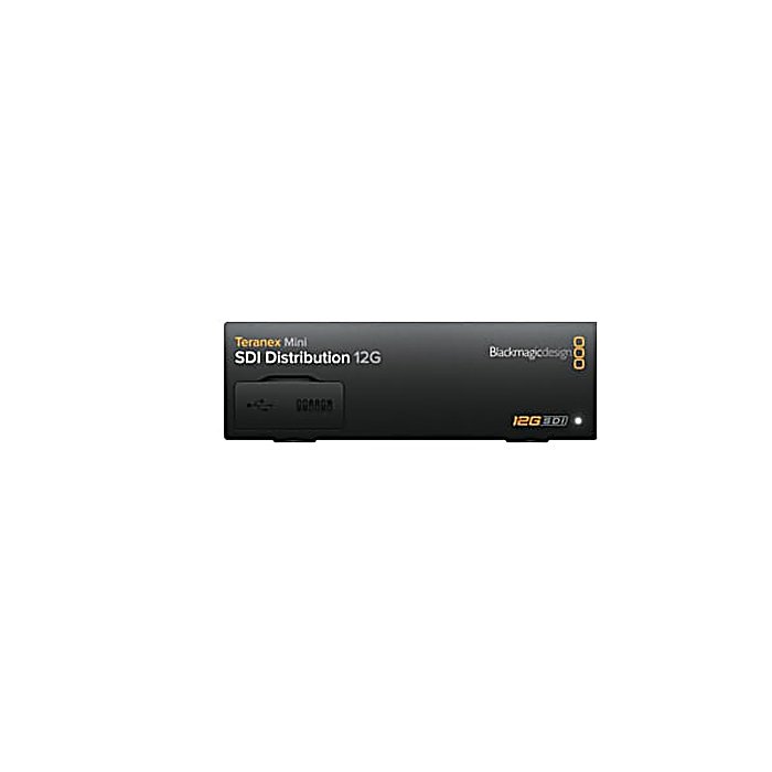 Blackmagic Design / Teranex Mini - SDI Distribution 12Gの事ならフレンズにご相談ください。 Blackmagic Design / Teranex Mini - SDI Distribution 12Gの特長！Blackmagic Design Teranex Mini - SDI Distribution 12G ビデオコンバーター Blackmagic Design / Teranex Mini - SDI Distribution 12Gのココが凄い！1本のSDI信号を最大8台のSDI機器へ同時出力できるディストリビューター。SD/HD/Ultra HDの幅広いフォーマットに対応し、高品質な映像分配が可能です。 Blackmagic Design / Teranex Mini - SDI Distribution 12Gのメーカー説明 Blackmagic Design Teranex Mini - SDI Distribution 12Gブラックマジックデザイン テラネックス ミニ エスディアイ ディストリビューション トゥエルブジー1本のSDI入力信号を複数のSDI機器へ同時分配するコンバーターです。SD、HD、Ultra HDの各フォーマットに対応し、2160p60までの映像品質を保ったまま出力できます。●主な特徴・1つのSDI信号を最大8台のSDI機器へ同時分配・SD、HD、Ultra HDフォーマットに対応・2160p60までの高解像度フォーマットに対応【Blackmagic Design】映像プロダクション向けのカメラ、コンバーター、スイッチャーなど、業界標準のデジタルシネマ機材を開発・提供するメーカーです。 Blackmagic Design / Teranex Mini - SDI Distribution 12Gの仕様 種類：SDIディストリビューター入力：SDI 1系統出力：SDI 8系統対応フォーマット：SD、HD、Ultra HD（2160p60まで）国内正規品Blackmagic Design / Teranex Mini - SDI Distribution 12Gの事ならフレンズにご相談ください。 Blackmagic Design / Teranex Mini - SDI Distribution 12Gの特長！Blackmagic Design Teranex Mini - SDI Distribution 12G ビデオコンバーター Blackmagic Design / Teranex Mini - SDI Distribution 12Gのココが凄い！1本のSDI信号を最大8台のSDI機器へ同時出力できるディストリビューター。SD/HD/Ultra HDの幅広いフォーマットに対応し、高品質な映像分配が可能です。 Blackmagic Design / Teranex Mini - SDI Distribution 12Gのメーカー説明 Blackmagic Design Teranex Mini - SDI Distribution 12Gブラックマジックデザイン テラネックス ミニ エスディアイ ディストリビューション トゥエルブジー1本のSDI入力信号を複数のSDI機器へ同時分配するコンバーターです。SD、HD、Ultra HDの各フォーマットに対応し、2160p60までの映像品質を保ったまま出力できます。●主な特徴・1つのSDI信号を最大8台のSDI機器へ同時分配・SD、HD、Ultra HDフォーマットに対応・2160p60までの高解像度フォーマットに対応【Blackmagic Design】映像プロダクション向けのカメラ、コンバーター、スイッチャーなど、業界標準のデジタルシネマ機材を開発・提供するメーカーです。 Blackmagic Design / Teranex Mini - SDI Distribution 12Gの仕様 種類：SDIディストリビューター入力：SDI 1系統出力：SDI 8系統対応フォーマット：SD、HD、Ultra HD（2160p60まで）国内正規品