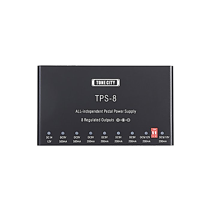 TONE CITY / TPS-8の事ならフレンズにご相談ください。 TONE CITY / TPS-8の特長！TONE CITY TPS-8 パワーサプライ TONE CITY / TPS-8のココが凄い！エフェクターボード用のパワーサプライ。ステージやレコーディング環境でクリーンで安定した電源供給を実現し、ノイズに敏感なペダルボードの運用をサポートする機材です。 TONE CITY / TPS-8のメーカー説明 TONE CITY TPS-8トーンシティ ティーピーエス エイトエフェクターボードに求められる安定した電源供給とノイズレスな環境を実現するパワーサプライです。ステージやレコーディングで活躍する信頼性の高い電源パートナーとして、あなたのプレイを足元から支えます。●主な特徴・ノイズに敏感なエフェクターボード対応・安定した電源供給・安全性に配慮した設計Tone Cityは、ギタリストのプレイを追求する機材ブランドです。 TONE CITY / TPS-8の仕様 種類：ギターエフェクター用パワーサプライメーカー：TONE CITY型番：TPS-8TONE CITY / TPS-8の事ならフレンズにご相談ください。 TONE CITY / TPS-8の特長！TONE CITY TPS-8 パワーサプライ TONE CITY / TPS-8のココが凄い！エフェクターボード用のパワーサプライ。ステージやレコーディング環境でクリーンで安定した電源供給を実現し、ノイズに敏感なペダルボードの運用をサポートする機材です。 TONE CITY / TPS-8のメーカー説明 TONE CITY TPS-8トーンシティ ティーピーエス エイトエフェクターボードに求められる安定した電源供給とノイズレスな環境を実現するパワーサプライです。ステージやレコーディングで活躍する信頼性の高い電源パートナーとして、あなたのプレイを足元から支えます。●主な特徴・ノイズに敏感なエフェクターボード対応・安定した電源供給・安全性に配慮した設計Tone Cityは、ギタリストのプレイを追求する機材ブランドです。 TONE CITY / TPS-8の仕様 種類：ギターエフェクター用パワーサプライメーカー：TONE CITY型番：TPS-8