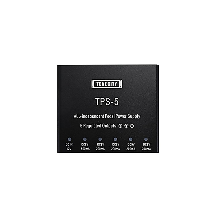 TONE CITY / TPS-5の事ならフレンズにご相談ください。TONE CITY / TPS-5セット商品一覧 TONE CITY / TPS-5の特長！TONE CITY TPS-5 パワーサプライ TONE CITY / TPS-5のココが凄い！エフェクターボード用の電源供給機。ステージやレコーディング環境で、ノイズフリーで安定した電力供給を実現します。 TONE CITY / TPS-5のメーカー説明 TONE CITY TPS-5トーンシティ ティーピーエス ファイブエフェクターボード運用に欠かせない電源供給ユニットです。演奏環境に左右されない安定した動作と、ノイズの少ないクリーンな電源を両立させました。足元の機材をしっかりと支える信頼性の高いパートナーです。●主な特徴・ステージでの実運用に対応した設計・レコーディング環境での使用を想定・ノイズに敏感なエフェクターに対応・エフェクターボードの安定動作を実現【TONE CITY】中国の楽器メーカー。ギター用エフェクターペダルおよび周辺機器の製造・販売を手がけています。 TONE CITY / TPS-5の仕様 種類：パワーサプライメーカー：TONE CITY型番：TPS-5TONE CITY / TPS-5の事ならフレンズにご相談ください。 TONE CITY / TPS-5の特長！TONE CITY TPS-5 パワーサプライ TONE CITY / TPS-5のココが凄い！エフェクターボード用の電源供給機。ステージやレコーディング環境で、ノイズフリーで安定した電力供給を実現します。 TONE CITY / TPS-5のメーカー説明 TONE CITY TPS-5トーンシティ ティーピーエス ファイブエフェクターボード運用に欠かせない電源供給ユニットです。演奏環境に左右されない安定した動作と、ノイズの少ないクリーンな電源を両立させました。足元の機材をしっかりと支える信頼性の高いパートナーです。●主な特徴・ステージでの実運用に対応した設計・レコーディング環境での使用を想定・ノイズに敏感なエフェクターに対応・エフェクターボードの安定動作を実現【TONE CITY】中国の楽器メーカー。ギター用エフェクターペダルおよび周辺機器の製造・販売を手がけています。 TONE CITY / TPS-5の仕様 種類：パワーサプライメーカー：TONE CITY型番：TPS-5