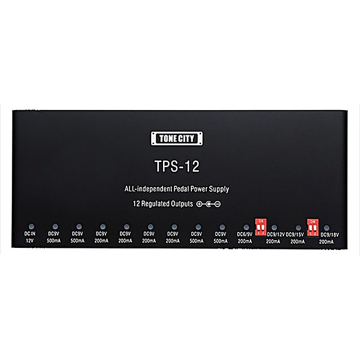 TONE CITY / TPS-12の事ならフレンズにご相談ください。TONE CITY / TPS-12セット商品一覧 TONE CITY / TPS-12の特長！TONE CITY TPS-12 電源供給ユニット TONE CITY / TPS-12のココが凄い！エフェクターボードに供給する電源の質を追求したパワーサプライ。ステージやレコーディングで必要とされる安定した電源供給により、クリーンなサウンドを実現します。 TONE CITY / TPS-12のメーカー説明 TONE CITY TPS-12トーンシティ ティーピーエス-12ギタリストのパフォーマンス環境で求められる、信頼性の高い電源供給を実現するパワーサプライです。ノイズ低減に配慮した設計により、エフェクターボードの本来の性能を引き出します。●主な特徴・安定した電源供給によるノイズ低減・ステージやレコーディングでの使用を想定・エフェクターボードの信頼できるパートナー【TONE CITY】高品質なギターエフェクターとアクセサリーを展開するメーカーです。 TONE CITY / TPS-12の仕様 分類：ギターエフェクター用パワーサプライ型番：TPS-12TONE CITY / TPS-12の事ならフレンズにご相談ください。 TONE CITY / TPS-12の特長！TONE CITY TPS-12 電源供給ユニット TONE CITY / TPS-12のココが凄い！エフェクターボードに供給する電源の質を追求したパワーサプライ。ステージやレコーディングで必要とされる安定した電源供給により、クリーンなサウンドを実現します。 TONE CITY / TPS-12のメーカー説明 TONE CITY TPS-12トーンシティ ティーピーエス-12ギタリストのパフォーマンス環境で求められる、信頼性の高い電源供給を実現するパワーサプライです。ノイズ低減に配慮した設計により、エフェクターボードの本来の性能を引き出します。●主な特徴・安定した電源供給によるノイズ低減・ステージやレコーディングでの使用を想定・エフェクターボードの信頼できるパートナー【TONE CITY】高品質なギターエフェクターとアクセサリーを展開するメーカーです。 TONE CITY / TPS-12の仕様 分類：ギターエフェクター用パワーサプライ型番：TPS-12