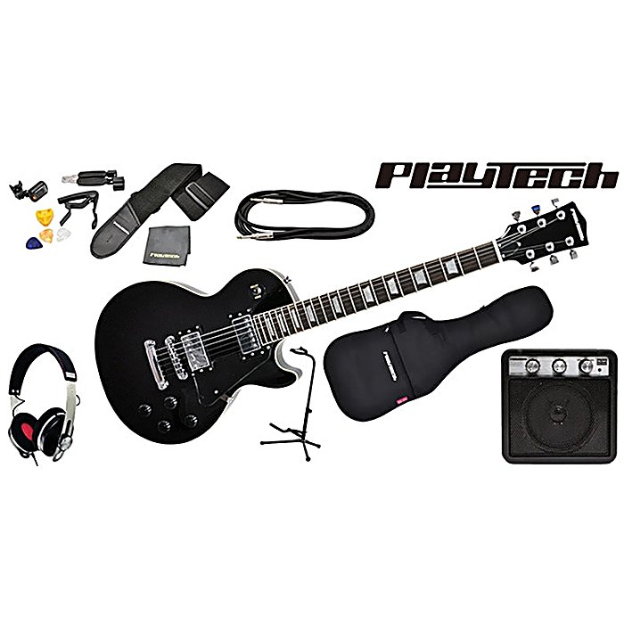 PLAYTECH(プレイテック) / LP400 Black ギター入門セット 3