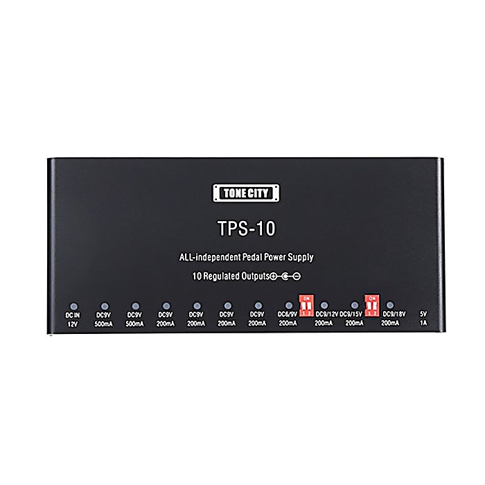 TONE CITY / TPS-10の事ならフレンズにご相談ください。TONE CITY / TPS-10セット商品一覧TPS-5TPS-6TPS-10TPS-12 TONE CITY / TPS-10の特長！TONE CITY TPS-10 電源サプライ TONE CITY / TPS-10のココが凄い！エフェクターボード用のパワーサプライ。ライブやレコーディングの現場で求められるクリーンな電源供給と安定性を実現し、ノイズに敏感なペダルボードを安心して運用できます。 TONE CITY / TPS-10のメーカー説明 TONE CITY TPS-10トーンシティ ティーピーエス テンプロフェッショナルな演奏環境に対応する電源ユニットです。ステージやレコーディングで必要とされる安定した電力供給と、ノイズのないピュアな出力を実現します。複数のエフェクターを搭載したボードの心臓部として、確実なパフォーマンスをサポートします。●主な特徴・安定した電源供給・ノイズを抑えたクリーンな出力・エフェクターボード対応Tone Cityは、ギタリストの要求に応える高品質なエフェクター関連機材を開発するメーカーです。 TONE CITY / TPS-10の仕様 種類：パワーサプライ対応機種：ギターエフェクターボードTONE CITY / TPS-10の事ならフレンズにご相談ください。 TONE CITY / TPS-10の特長！TONE CITY TPS-10 電源サプライ TONE CITY / TPS-10のココが凄い！エフェクターボード用のパワーサプライ。ライブやレコーディングの現場で求められるクリーンな電源供給と安定性を実現し、ノイズに敏感なペダルボードを安心して運用できます。 TONE CITY / TPS-10のメーカー説明 TONE CITY TPS-10トーンシティ ティーピーエス テンプロフェッショナルな演奏環境に対応する電源ユニットです。ステージやレコーディングで必要とされる安定した電力供給と、ノイズのないピュアな出力を実現します。複数のエフェクターを搭載したボードの心臓部として、確実なパフォーマンスをサポートします。●主な特徴・安定した電源供給・ノイズを抑えたクリーンな出力・エフェクターボード対応Tone Cityは、ギタリストの要求に応える高品質なエフェクター関連機材を開発するメーカーです。 TONE CITY / TPS-10の仕様 種類：パワーサプライ対応機種：ギターエフェクターボード