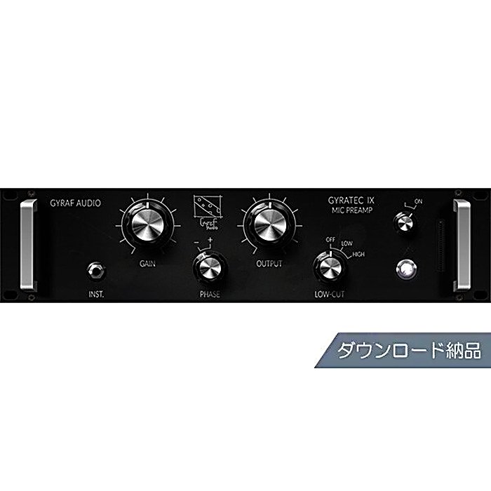Antelope Audio(アンテロープオーディオ) / Gyratec IX ダウンロード納品の事ならフレンズにご相談ください。 Antelope Audio(アンテロープオーディオ) / Gyratec IX ダウンロード納品の特長！ANTELOPE AUDIO Gyratec IX ダウンロ Antelope Audio(アンテロープオーディオ) / Gyratec IX ダウンロード納品のココが凄い！Gyraf Audioの著名なマイクプリアンプG9の特性を正確にデジタル化したプラグイン。ハードウェアモデリングシリーズSynergy Core Nativeの一部で、ダウンロード納品となります。 Antelope Audio(アンテロープオーディオ) / Gyratec IX ダウンロード納品のメーカー説明 ANTELOPE AUDIO Gyratec IX ダウンロード納品あんてろーぷおーでぃお ぎらてっく いっくす だうんろーどのうひんGyraf Audioのデュアルチューブ・マイク・プリアンプG9の特性を精密に再現したプラグインです。ANTELOPE AUDIOのSynergy Core Nativeシリーズとして、高品質なハードウェアモデリングテクノロジーを採用しています。●主な特徴・Gyraf Audio G9のデュアルチューブ・マイク・プリアンプをモデリング・Synergy Core Nativeシリーズによるハードウェア忠実再現・ダウンロード納品【ANTELOPE AUDIO】プロフェッショナルオーディオインターフェースとDSPプラグインで知られる、スイスのハイエンドオーディオメーカーです。 Antelope Audio(アンテロープオーディオ) / Gyratec IX ダウンロード納品の仕様 種類：プラグインソフト対応分類：DTM・DAW納品形式：ダウンロードメーカー：ANTELOPE AUDIOAntelope Audio(アンテロープオーディオ) / Gyratec IX ダウンロード納品の事ならフレンズにご相談ください。 Antelope Audio(アンテロープオーディオ) / Gyratec IX ダウンロード納品の特長！ANTELOPE AUDIO Gyratec IX ダウンロ Antelope Audio(アンテロープオーディオ) / Gyratec IX ダウンロード納品のココが凄い！Gyraf Audioの著名なマイクプリアンプG9の特性を正確にデジタル化したプラグイン。ハードウェアモデリングシリーズSynergy Core Nativeの一部で、ダウンロード納品となります。 Antelope Audio(アンテロープオーディオ) / Gyratec IX ダウンロード納品のメーカー説明 ANTELOPE AUDIO Gyratec IX ダウンロード納品あんてろーぷおーでぃお ぎらてっく いっくす だうんろーどのうひんGyraf Audioのデュアルチューブ・マイク・プリアンプG9の特性を精密に再現したプラグインです。ANTELOPE AUDIOのSynergy Core Nativeシリーズとして、高品質なハードウェアモデリングテクノロジーを採用しています。●主な特徴・Gyraf Audio G9のデュアルチューブ・マイク・プリアンプをモデリング・Synergy Core Nativeシリーズによるハードウェア忠実再現・ダウンロード納品【ANTELOPE AUDIO】プロフェッショナルオーディオインターフェースとDSPプラグインで知られる、スイスのハイエンドオーディオメーカーです。 Antelope Audio(アンテロープオーディオ) / Gyratec IX ダウンロード納品の仕様 種類：プラグインソフト対応分類：DTM・DAW納品形式：ダウンロードメーカー：ANTELOPE AUDIO