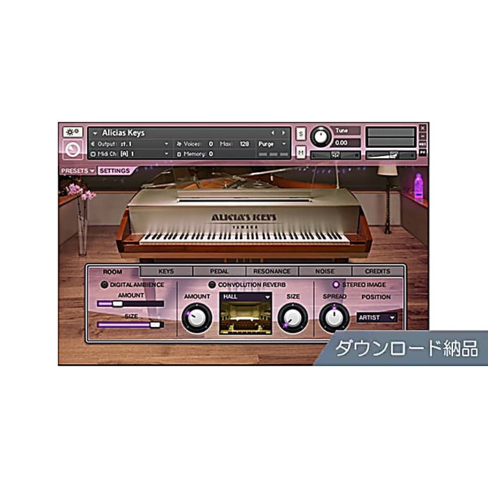 NATIVE INSTRUMENTS(ネイティブインストゥルメンツ) / Alicia’s Keys ダウンロード納品の事ならフレンズにご相談ください。 NATIVE INSTRUMENTS(ネイティブインストゥルメンツ) / Alicia’s Keys ダウンロード納品の特長！Native Instruments Alicia's Ke NATIVE INSTRUMENTS(ネイティブインストゥルメンツ) / Alicia’s Keys ダウンロード納品のココが凄い！Alicia Keysとの協力により開発されたピアノ音源。ダウンロード形式での納品です。 NATIVE INSTRUMENTS(ネイティブインストゥルメンツ) / Alicia’s Keys ダウンロード納品のメーカー説明 Native Instruments Alicia's Keys ダウンロード納品ねいてぃぶいんすとぅるめんつ ありしあずきーず だうんろーどのうひんAlicia Keysとのコラボレーションにより開発されたピアノ音源ソフトウェア。ダウンロード形式で納品されます。●主な特徴・Alicia Keysとの協力開発【Native Instruments】プロフェッショナルなDTM環境構築に必要な、高品質なソフトウェア音源とハードウェアコントローラーを開発するドイツのメーカー。 NATIVE INSTRUMENTS(ネイティブインストゥルメンツ) / Alicia’s Keys ダウンロード納品の仕様 分類：ソフトウェア音源タイプ：ピアノ音源納品形式：ダウンロードNATIVE INSTRUMENTS(ネイティブインストゥルメンツ) / Alicia’s Keys ダウンロード納品の事ならフレンズにご相談ください。 NATIVE INSTRUMENTS(ネイティブインストゥルメンツ) / Alicia’s Keys ダウンロード納品の特長！Native Instruments Alicia's Ke NATIVE INSTRUMENTS(ネイティブインストゥルメンツ) / Alicia’s Keys ダウンロード納品のココが凄い！Alicia Keysとの協力により開発されたピアノ音源。ダウンロード形式での納品です。 NATIVE INSTRUMENTS(ネイティブインストゥルメンツ) / Alicia’s Keys ダウンロード納品のメーカー説明 Native Instruments Alicia's Keys ダウンロード納品ねいてぃぶいんすとぅるめんつ ありしあずきーず だうんろーどのうひんAlicia Keysとのコラボレーションにより開発されたピアノ音源ソフトウェア。ダウンロード形式で納品されます。●主な特徴・Alicia Keysとの協力開発【Native Instruments】プロフェッショナルなDTM環境構築に必要な、高品質なソフトウェア音源とハードウェアコントローラーを開発するドイツのメーカー。 NATIVE INSTRUMENTS(ネイティブインストゥルメンツ) / Alicia’s Keys ダウンロード納品の仕様 分類：ソフトウェア音源タイプ：ピアノ音源納品形式：ダウンロード