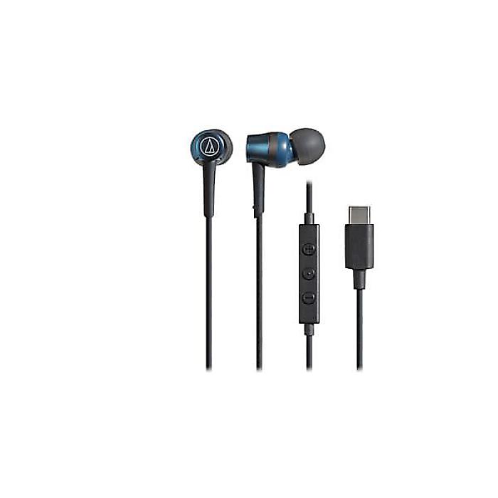 Audio Technica - audio technica ( オーディオテクニカ ) / ATH-CKD3C BL USB Type-C カナル型イヤホン夏休みセール