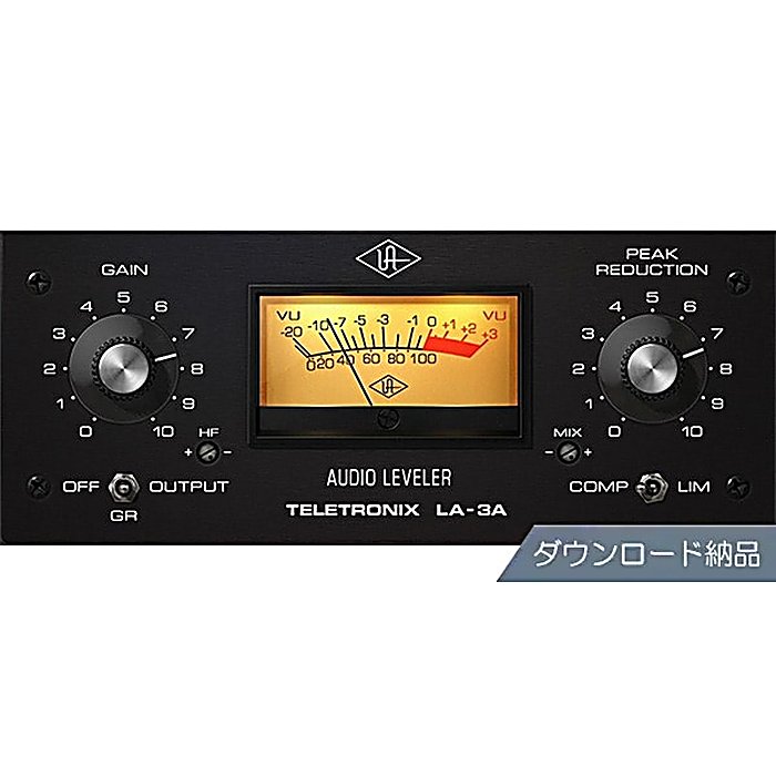 Universal Audio(ユニバーサルオーディオ) / Teletronix LA-3A Classic Audio Leveler ダウンロード納品の事ならフレンズにご相談ください。 Universal Audio(ユニバーサルオーディオ) / Teletronix LA-3A Classic Audio Leveler ダウンロード納品の特長！UNIVERSAL AUDIO Teletronix LA- Universal Audio(ユニバーサルオーディオ) / Teletronix LA-3A Classic Audio Leveler ダウンロード納品のココが凄い！ギター、ボーカル、シンセ、ドラムなど幅広い音源に対応したコンプレッサープラグイン。個性的な音作りが可能な仕様です。 Universal Audio(ユニバーサルオーディオ) / Teletronix LA-3A Classic Audio Leveler ダウンロード納品のメーカー説明 UNIVERSAL AUDIO Teletronix LA-3A Classic Audio Leveler ダウンロード納品ユニバーサルオーディオ テレトロニクス エルエー スリーエー クラシック オーディオ レベラー個性的な響きを持つコンプレッサープラグインです。ギター、ボーカル、シンセサイザー、ドラムなど、様々な音源に対応できる設計となっています。●主な特徴・ギター、ボーカル、シンセ、ドラムに最適な特性を備えています・ダウンロード納品による即座の利用が可能です【UNIVERSAL AUDIO】プロフェッショナルオーディオプロセッシングのためのソフトウェア・プラグイン開発企業です。 Universal Audio(ユニバーサルオーディオ) / Teletronix LA-3A Classic Audio Leveler ダウンロード納品の仕様 分類：DTM・DAW プラグイン形式：UAD プラグイン納品方法：ダウンロードUniversal Audio(ユニバーサルオーディオ) / Teletronix LA-3A Classic Audio Leveler ダウンロード納品の事ならフレンズにご相談ください。 Universal Audio(ユニバーサルオーディオ) / Teletronix LA-3A Classic Audio Leveler ダウンロード納品の特長！UNIVERSAL AUDIO Teletronix LA- Universal Audio(ユニバーサルオーディオ) / Teletronix LA-3A Classic Audio Leveler ダウンロード納品のココが凄い！ギター、ボーカル、シンセ、ドラムなど幅広い音源に対応したコンプレッサープラグイン。個性的な音作りが可能な仕様です。 Universal Audio(ユニバーサルオーディオ) / Teletronix LA-3A Classic Audio Leveler ダウンロード納品のメーカー説明 UNIVERSAL AUDIO Teletronix LA-3A Classic Audio Leveler ダウンロード納品ユニバーサルオーディオ テレトロニクス エルエー スリーエー クラシック オーディオ レベラー個性的な響きを持つコンプレッサープラグインです。ギター、ボーカル、シンセサイザー、ドラムなど、様々な音源に対応できる設計となっています。●主な特徴・ギター、ボーカル、シンセ、ドラムに最適な特性を備えています・ダウンロード納品による即座の利用が可能です【UNIVERSAL AUDIO】プロフェッショナルオーディオプロセッシングのためのソフトウェア・プラグイン開発企業です。 Universal Audio(ユニバーサルオーディオ) / Teletronix LA-3A Classic Audio Leveler ダウンロード納品の仕様 分類：DTM・DAW プラグイン形式：UAD プラグイン納品方法：ダウンロード