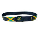ジャマイカデザイン メタルベルト - Jamaica Adjustable Metal Belt夏休みセール