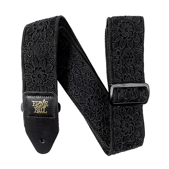【メール便／送料無料】 Ernie Ball(アーニーボール) / P05438 (Daisy After Dark) Classic Jacquard Strap ギターストラップ 【2025年11月15日発売】ブラックフライデー【メール便／送料無料】