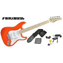 PLAYTECH ( プレイテック ) / ST250 ギター入門セット Maple Orange夏休みセール