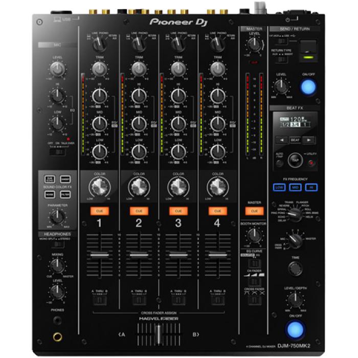 ミュージックハウス フレンズの6大特典付 【CDJ-1500X2台,DJM-750MK2セット】alphatheta(アルファシータ) / CDJ-1500X_DJM-750MK2_L-U64-3.0Op7_set新生活応援｜アングル3