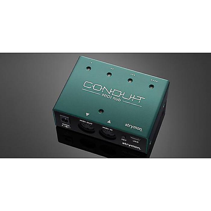 strymon(ストライモン) / CONDUITの事ならフレンズにご相談ください。 strymon(ストライモン) / CONDUITの特長！非常に高い信頼度と高い性能を兼ね備えたなMIDI イ...... strymon(ストライモン) / CONDUITのココが凄い！ strymon(ストライモン) / CONDUITのメーカー説明 非常に高い信頼度と高い性能を兼ね備えたなMIDI インターフェースです。ほとんどの1/4inchMIDI ペダルとの接続、5 ピンDIN MIDI からのMIDI データ出力、1/4inchTRS 接続からのMIDI データの受信が可能です。 さらに、TRS MIDI ペダルとコンピューターとのUSB 接続も可能で、Strymon 製品であるTimeline、BigSky、Mobius のDIN とUSB MIDI 接続によるアップデート等にも使用できます。 strymon(ストライモン) / CONDUITの仕様 ■MIDIインターフェース●主な特徴・オプトカプラ絶縁5-pinDINMIDI（IN＆OUTポート）・4系統1/4”TRS双方向MIDIポート・各社の1/4”MIDIに対応可能なモード変更機能・5DINMIDIIN→1/4”MIDIOUTは8台まで接続可能・5xLEDMIDIステータス表示・USB-C→USB.Aケーブル（オス）・軽量メッキ処理アルミケース（マウンドネジ穴付き）・MadeinUSA●仕様・サイズ：90mm（幅）×72mm（縦）×38mm（高）・本体重量：141gstrymon(ストライモン) / CONDUITの事ならフレンズにご相談ください。 strymon(ストライモン) / CONDUITの特長！非常に高い信頼度と高い性能を兼ね備えたなMIDI イ...... strymon(ストライモン) / CONDUITのココが凄い！ strymon(ストライモン) / CONDUITのメーカー説明 非常に高い信頼度と高い性能を兼ね備えたなMIDI インターフェースです。ほとんどの1/4inchMIDI ペダルとの接続、5 ピンDIN MIDI からのMIDI データ出力、1/4inchTRS 接続からのMIDI データの受信が可能です。 さらに、TRS MIDI ペダルとコンピューターとのUSB 接続も可能で、Strymon 製品であるTimeline、BigSky、Mobius のDIN とUSB MIDI 接続によるアップデート等にも使用できます。 strymon(ストライモン) / CONDUITの仕様 ■MIDIインターフェース●主な特徴・オプトカプラ絶縁5-pinDINMIDI（IN＆OUTポート）・4系統1/4”TRS双方向MIDIポート・各社の1/4”MIDIに対応可能なモード変更機能・5DINMIDIIN→1/4”MIDIOUTは8台まで接続可能・5xLEDMIDIステータス表示・USB-C→USB.Aケーブル（オス）・軽量メッキ処理アルミケース（マウンドネジ穴付き）・MadeinUSA●仕様・サイズ：90mm（幅）×72mm（縦）×38mm（高）・本体重量：141g