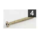 ALLPARTS ( オールパーツ ) / GS-0005-001 Pack of 4 Nickel Neckplate Screws夏休みセール