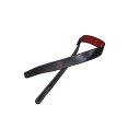 MOODY STRAPS ( ムーディーストラップ ) / Leather&Leather2.5inch long Black/Red夏休みセール
