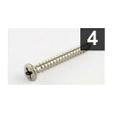 ALLPARTS ( オールパーツ ) / GS-0003-005 Pack of 4 Steel Strap Button Screws夏休みセール