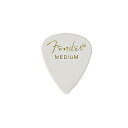 FENDER ( フェンダー ) / Classic Celluloid 351 Shape Pick Medium White夏休みセール