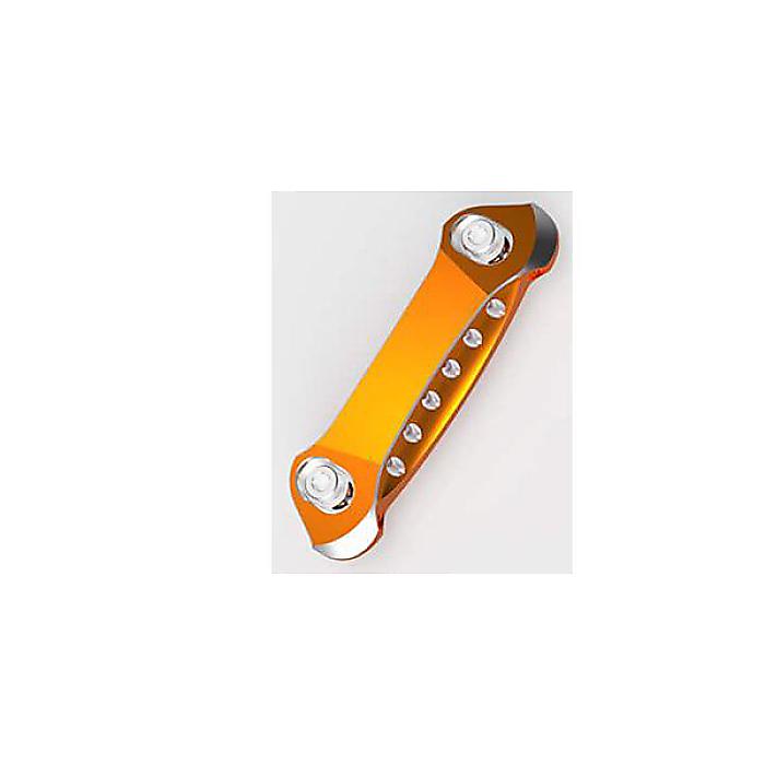 ESP(イーエスピー) / TP20 Aluminum -Horizontal- No.4 Orangeの事ならフレンズにご相談ください。 ESP(イーエスピー) / TP20 Aluminum -Horizontal- No.4 Orangeの特長！ブリッジ部に掛かるテンションをコントロールしつつ、本...... ESP(イーエスピー) / TP20 Aluminum -Horizontal- No.4 Orangeのココが凄い！ ESP(イーエスピー) / TP20 Aluminum -Horizontal- No.4 Orangeのメーカー説明 ブリッジ部に掛かるテンションをコントロールしつつ、本体のロックを可能にしたテールピースTP20のアルミ仕様、Orangeカラー。一般的なストップテールピースがギター本体に対して垂直移動するのに対し、Horizontalはその名の通り水平方向に稼働。アンカーブロックと常に面で接触するため、お好みのポジションで完全にロックが可能です。 ESP(イーエスピー) / TP20 Aluminum -Horizontal- No.4 Orangeの仕様 ■ギター用テールピース■ESPCustomLabUltimateSeries■豊富な倍音と自然なサスティンが特徴のブラスバージョン（表面処理はアルマイト仕上げ/アンカーブロックはメッキ無し)■特徴・ブリッジ部に掛かるテンションをコントロールしつつ、本体のロックを可能にしたテールピース・一般的なストップテールピースがギター本体に対して垂直移動するのに対し水平方向に稼働・テールピース本体はギター本体に埋め込んだアンカーブロックと常に面で接触するため、お好みのポジションで完全にロックが可能・本体をネック側に移動するとサドル部へのテンションが増しタイトなサウンドに、ボディエンド側に移動するとサドル部へのテンションが減りオープンなサウンドにシフトします。(弦自体のテンションは変わりません)・位置調整はスタッドボルトを少し緩め、本体後部にある位置調整ビスにて行います。ビスの先端はスペーサーに当たる設計なので、スタッドボルトのねじ部に干渉せず確実な調整が可能。位置調整後、スタッドボルトを締めることでアESP(イーエスピー) / TP20 Aluminum -Horizontal- No.4 Orangeの事ならフレンズにご相談ください。 ESP(イーエスピー) / TP20 Aluminum -Horizontal- No.4 Orangeの特長！ブリッジ部に掛かるテンションをコントロールしつつ、本...... ESP(イーエスピー) / TP20 Aluminum -Horizontal- No.4 Orangeのココが凄い！ ESP(イーエスピー) / TP20 Aluminum -Horizontal- No.4 Orangeのメーカー説明 ブリッジ部に掛かるテンションをコントロールしつつ、本体のロックを可能にしたテールピースTP20のアルミ仕様、Orangeカラー。一般的なストップテールピースがギター本体に対して垂直移動するのに対し、Horizontalはその名の通り水平方向に稼働。アンカーブロックと常に面で接触するため、お好みのポジションで完全にロックが可能です。 ESP(イーエスピー) / TP20 Aluminum -Horizontal- No.4 Orangeの仕様 ■ギター用テールピース■ESPCustomLabUltimateSeries■豊富な倍音と自然なサスティンが特徴のブラスバージョン（表面処理はアルマイト仕上げ/アンカーブロックはメッキ無し)■特徴・ブリッジ部に掛かるテンションをコントロールしつつ、本体のロックを可能にしたテールピース・一般的なストップテールピースがギター本体に対して垂直移動するのに対し水平方向に稼働・テールピース本体はギター本体に埋め込んだアンカーブロックと常に面で接触するため、お好みのポジションで完全にロックが可能・本体をネック側に移動するとサドル部へのテンションが増しタイトなサウンドに、ボディエンド側に移動するとサドル部へのテンションが減りオープンなサウンドにシフトします。(弦自体のテンションは変わりません)・位置調整はスタッドボルトを少し緩め、本体後部にある位置調整ビスにて行います。ビスの先端はスペーサーに当たる設計なので、スタッドボルトのねじ部に干渉せず確実な調整が可能。位置調整後、スタッドボルトを締めることでア