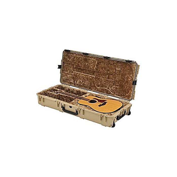 SKB(エスケービー) / 3i-4217-18-Tの事ならフレンズにご相談ください。 SKB(エスケービー) / 3i-4217-18-Tの特長！SKB 3i-4217-18-T ハードケース SKB(エスケービー) / 3i-4217-18-Tのココが凄い！ドレットノート型アコースティックギター対応のハードケース。軍用グレード設計の堅牢な保護性能を備えており、移動時の落下や衝撃からギターを守ります。 SKB(エスケービー) / 3i-4217-18-Tのメーカー説明 SKB 3i-4217-18-Tエスケービードレットノート型アコースティックギター用のハードケースです。高強度素材で構成された堅牢な設計により、移動や保管時の衝撃からギターを確実に保護します。軍用グレードの耐久性を備えたモデルです。●主な特徴・超高強度ポリプロピレンコポリマー樹脂製・外部からの衝撃に強い構造・タンカラーのデザイン【SKB】プロフェッショナル向けの楽器ケース・アクセサリーを製造するメーカー。 SKB(エスケービー) / 3i-4217-18-Tの仕様 種類：ハードケース対応機種：ドレットノート型アコースティックギター材質：ポリプロピレンコポリマー樹脂カラー：タンSKB(エスケービー) / 3i-4217-18-Tの事ならフレンズにご相談ください。 SKB(エスケービー) / 3i-4217-18-Tの特長！SKB 3i-4217-18-T ハードケース SKB(エスケービー) / 3i-4217-18-Tのココが凄い！ドレットノート型アコースティックギター対応のハードケース。軍用グレード設計の堅牢な保護性能を備えており、移動時の落下や衝撃からギターを守ります。 SKB(エスケービー) / 3i-4217-18-Tのメーカー説明 SKB 3i-4217-18-Tエスケービードレットノート型アコースティックギター用のハードケースです。高強度素材で構成された堅牢な設計により、移動や保管時の衝撃からギターを確実に保護します。軍用グレードの耐久性を備えたモデルです。●主な特徴・超高強度ポリプロピレンコポリマー樹脂製・外部からの衝撃に強い構造・タンカラーのデザイン【SKB】プロフェッショナル向けの楽器ケース・アクセサリーを製造するメーカー。 SKB(エスケービー) / 3i-4217-18-Tの仕様 種類：ハードケース対応機種：ドレットノート型アコースティックギター材質：ポリプロピレンコポリマー樹脂カラー：タン