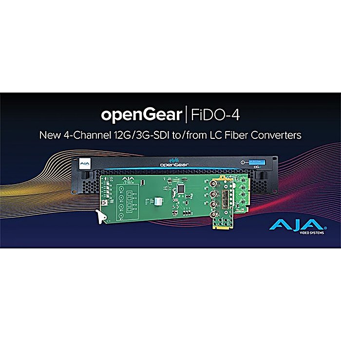 AJA Video Systems ( エージェーエー・ビデオ・システムズ )(アジャ・ビデオ・システムズ) / OG-FIDO-4R-MMの事ならフレンズにご相談ください。 AJA Video Systems ( エージェーエー・ビデオ・システムズ )(アジャ・ビデオ・システムズ) / OG-FIDO-4R-MMの特長！AJA Video Systems OG-FIDO-4R-M AJA Video Systems ( エージェーエー・ビデオ・システムズ )(アジャ・ビデオ・システムズ) / OG-FIDO-4R-MMのココが凄い！放送・制作・スポーツ中継やライブイベントなど、プロフェッショナルな映像運用環境に対応した4チャンネル対応の光ファイバー変換機。高密度なSDI信号と光ファイバー間の相互変換により、長距離での安定した映像伝送を実現します。 AJA Video Systems ( エージェーエー・ビデオ・システムズ )(アジャ・ビデオ・システムズ) / OG-FIDO-4R-MMのメーカー説明 AJA Video Systems OG-FIDO-4R-MMエージェーエー・ビデオ・システムズ4チャンネルのSDI/光ファイバー変換に対応したopenGear規格のコンバーター。複数のSFPモジュールを搭載することで、独立した複数の光ファイバー受信パスを構築できます。放送局・制作スタジオ、スポーツ中継、ライブイベント会場、教育機関、AVシステム運用など、多様なプロフェッショナル環境での活用を想定した設計です。●主な特徴・4チャンネルのSDI/光ファイバー変換機能・AJA FIBERLC-2RX-MM SFPモジュール対応・複数の独立した光ファイバー受信パスを実現・放送・制作・ライブイベント・教育機関など多様な運用環境に対応・openGear規格に準拠【AJA Video Systems】映像機器の設計・製造を手がけるメーカーで、放送・映像制作用途を中心としたコンバーターやインターフェース機器を供給しています。 AJA Video Systems ( エージェーエー・ビデオ・システムズ )(アジャ・ビデオ・システムズ) / OG-FIDO-4R-MMの仕様 分類：映像機器 > ビデオコンバーター > 各種コンバーター型番：OG-FIDO-4R-MM対応モジュール：AJA FIBERLC-2RX-MM SFP×2チャンネル数：4チャンネル発売予定：2026年9月AJA Video Systems ( エージェーエー・ビデオ・システムズ )(アジャ・ビデオ・システムズ) / OG-FIDO-4R-MMの事ならフレンズにご相談ください。 AJA Video Systems ( エージェーエー・ビデオ・システムズ )(アジャ・ビデオ・システムズ) / OG-FIDO-4R-MMの特長！AJA Video Systems OG-FIDO-4R-M AJA Video Systems ( エージェーエー・ビデオ・システムズ )(アジャ・ビデオ・システムズ) / OG-FIDO-4R-MMのココが凄い！放送・制作・スポーツ中継やライブイベントなど、プロフェッショナルな映像運用環境に対応した4チャンネル対応の光ファイバー変換機。高密度なSDI信号と光ファイバー間の相互変換により、長距離での安定した映像伝送を実現します。 AJA Video Systems ( エージェーエー・ビデオ・システムズ )(アジャ・ビデオ・システムズ) / OG-FIDO-4R-MMのメーカー説明 AJA Video Systems OG-FIDO-4R-MMエージェーエー・ビデオ・システムズ4チャンネルのSDI/光ファイバー変換に対応したopenGear規格のコンバーター。複数のSFPモジュールを搭載することで、独立した複数の光ファイバー受信パスを構築できます。放送局・制作スタジオ、スポーツ中継、ライブイベント会場、教育機関、AVシステム運用など、多様なプロフェッショナル環境での活用を想定した設計です。●主な特徴・4チャンネルのSDI/光ファイバー変換機能・AJA FIBERLC-2RX-MM SFPモジュール対応・複数の独立した光ファイバー受信パスを実現・放送・制作・ライブイベント・教育機関など多様な運用環境に対応・openGear規格に準拠【AJA Video Systems】映像機器の設計・製造を手がけるメーカーで、放送・映像制作用途を中心としたコンバーターやインターフェース機器を供給しています。 AJA Video Systems ( エージェーエー・ビデオ・システムズ )(アジャ・ビデオ・システムズ) / OG-FIDO-4R-MMの仕様 分類：映像機器 > ビデオコンバーター > 各種コンバーター型番：OG-FIDO-4R-MM対応モジュール：AJA FIBERLC-2RX-MM SFP×2チャンネル数：4チャンネル発売予定：2026年9月