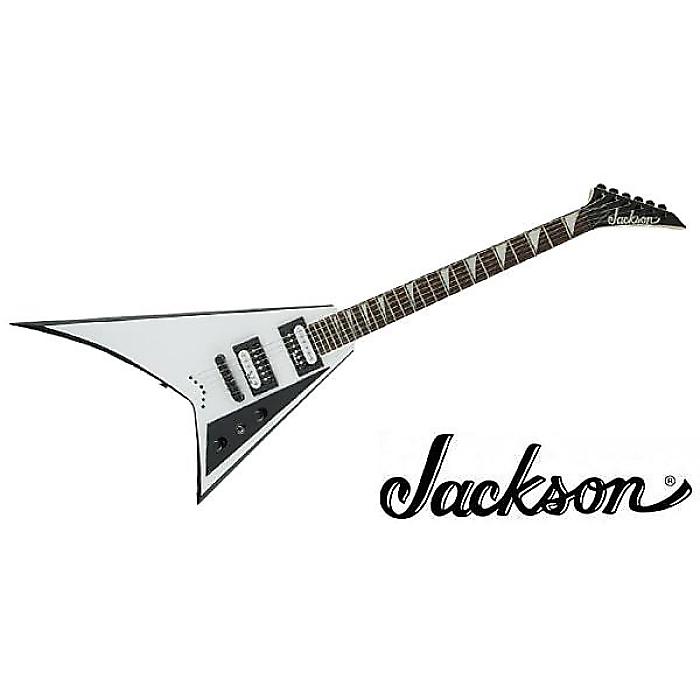 JACKSON ( 㥯 ) / JS32T Rhoads White With Black Bevelsϥ󥻡/ϥ󥰥å