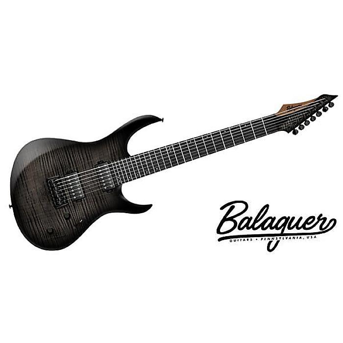 Balaguer Guitars / Diablo Baritone 7 Standard Satin Trans Black Sunburstの事ならフレンズにご相談ください。 Balaguer Guitars / Diablo Baritone 7 Standard Satin Trans Black Sunburstの特長！ボディーはフレイム・メイプル・トップ＆マホガニーで、...... Balaguer Guitars / Diablo Baritone 7 Standard Satin Trans Black Sunburstのココが凄い！ Balaguer Guitars / Diablo Baritone 7 Standard Satin Trans Black Sunburstのメーカー説明 ボディーはフレイム・メイプル・トップ＆マホガニーで、エルボー・カットやバック・カット、ストレスのないハイフレットへのアクセスを可能にしたフロント側とバック側カッタウェイのスクープ・カットを採用し、非常に演奏性の高いデザインです。ネックは、ローステッド・メイプルを使用し、プレート・レスの4点留めボルト-オン方式でボディーにジョイントされています。フレットには硬質なステンレスを採用し、フィンガーボードはエボニーで、ドット・ポジション・マークは12フレットまでは低音弦側に、以降24フレットまでは高音弦側に寄ったオフセット・レイアウトになっています。ピックアップは、ブラック・カバードのHypernovaハムバッカー2基をダイレクト・マウントしています。セラミック・マグネットを使用したHypernovaハムバッカーは、アグレッシヴでありながらタイトな低音域のレスポンスと素早いアタックで、大出力かつ明瞭なサウンドを実現します。1ヴォリューム、1トーン、3ウェイ・ピックアップ・セレクター・スイッチを装備していまBalaguer Guitars / Diablo Baritone 7 Standard Satin Trans Black Sunburstの事ならフレンズにご相談ください。 Balaguer Guitars / Diablo Baritone 7 Standard Satin Trans Black Sunburstの特長！ボディーはフレイム・メイプル・トップ＆マホガニーで、...... Balaguer Guitars / Diablo Baritone 7 Standard Satin Trans Black Sunburstのココが凄い！ Balaguer Guitars / Diablo Baritone 7 Standard Satin Trans Black Sunburstのメーカー説明 ボディーはフレイム・メイプル・トップ＆マホガニーで、エルボー・カットやバック・カット、ストレスのないハイフレットへのアクセスを可能にしたフロント側とバック側カッタウェイのスクープ・カットを採用し、非常に演奏性の高いデザインです。ネックは、ローステッド・メイプルを使用し、プレート・レスの4点留めボルト-オン方式でボディーにジョイントされています。フレットには硬質なステンレスを採用し、フィンガーボードはエボニーで、ドット・ポジション・マークは12フレットまでは低音弦側に、以降24フレットまでは高音弦側に寄ったオフセット・レイアウトになっています。ピックアップは、ブラック・カバードのHypernovaハムバッカー2基をダイレクト・マウントしています。セラミック・マグネットを使用したHypernovaハムバッカーは、アグレッシヴでありながらタイトな低音域のレスポンスと素早いアタックで、大出力かつ明瞭なサウンドを実現します。1ヴォリューム、1トーン、3ウェイ・ピックアップ・セレクター・スイッチを装備しています。トーン・コントロールは、ピックアップのスプリット・コイルのプッシュ/プル・スイッチとなっており、多彩なサウンド・ヴァリエーションを提供します。ヘッドストック・フ