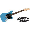 SQUIER ( スクワイヤ ) / Sonic Mustang HH Laurel-FB Black-PG California Blue夏休みセール
